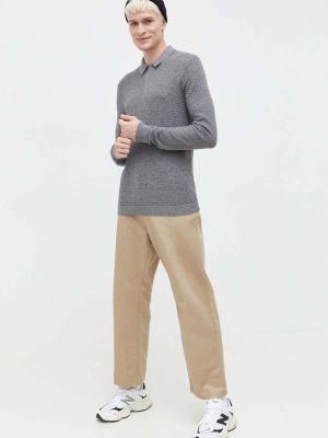 Sweter Hollister Co. szary
