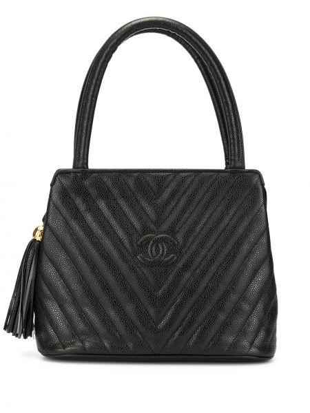 Τσάντα με κρόσσια Chanel Pre-owned