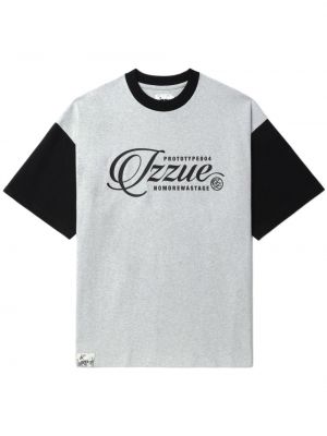 T-shirt aus baumwoll mit print Izzue