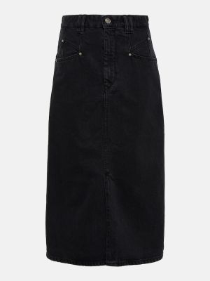 Traper suknja Isabel Marant crna