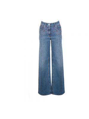 Niebieskie proste jeansy Vivetta