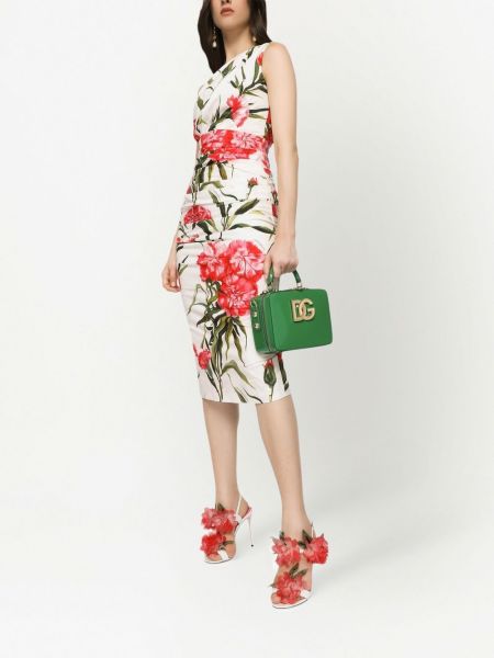 Shopper kabelka se cvočky Dolce & Gabbana