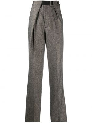Pantalones de cintura alta Zadig&voltaire gris