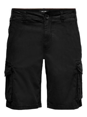 Kratke hlače kargo Only & Sons crna