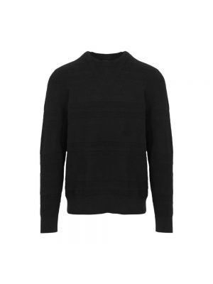 Sweter z wiskozy Armani Exchange czarny