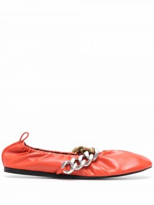 Ballerinasko Stella Mccartney oransje