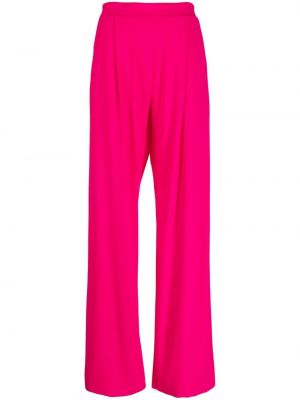 Spodnie relaxed fit Amazuìn różowe