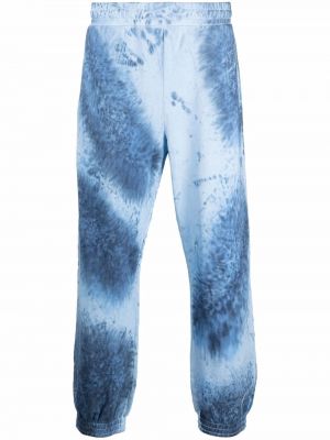 Pantalones de chándal con estampado tie dye Mcq azul