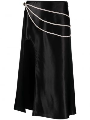 Midi sukně Nué černé
