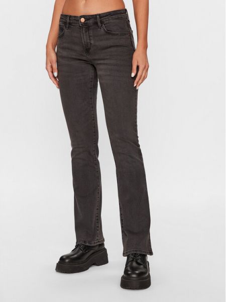 Jeans bootcut large Wrangler gris