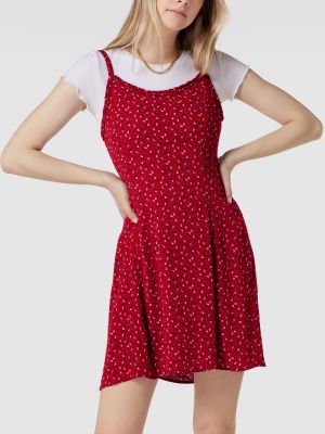 Sukienka mini Review Female czerwona