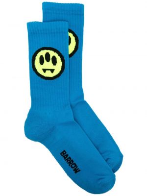 Ponožky s potlačou Barrow modrá