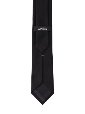 Krawat Zegna czarny