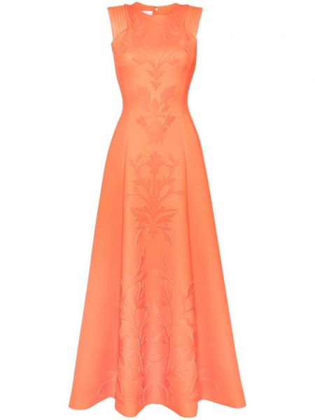 Robe droite Saiid Kobeisy orange