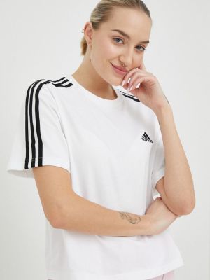 Koszulka w paski z dżerseju Adidas