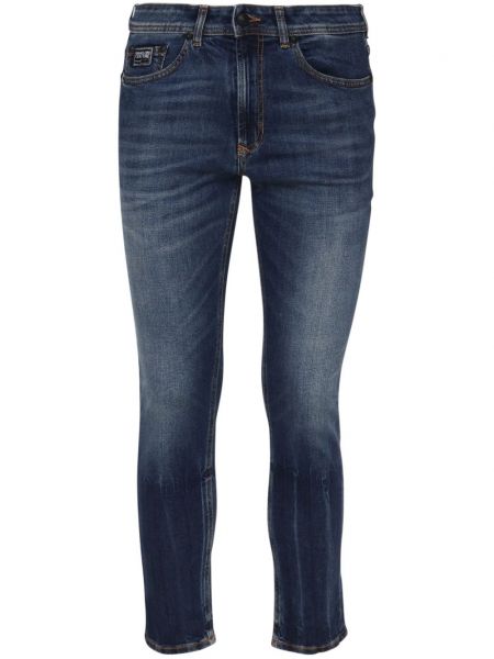 Slim fit-farkut Versace Jeans Couture sininen