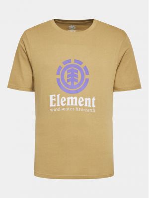 Тениска Element бежово
