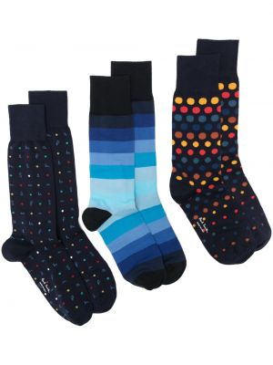 Socken aus baumwoll mit print Paul Smith blau