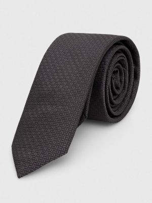 Hedvábná kravata Hugo černá