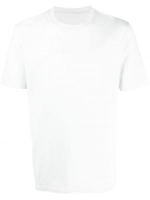 Βαμβακερή μπλούζα Maison Margiela λευκό