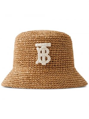 Casquette à imprimé Burberry beige