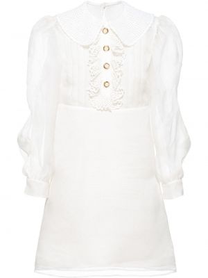 Mini vestido Miu Miu blanco