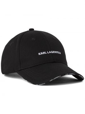 Siuvinėtas kepurė su snapeliu Karl Lagerfeld
