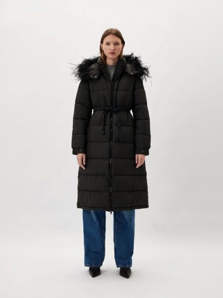 Утепленная куртка Twinset Milano черная