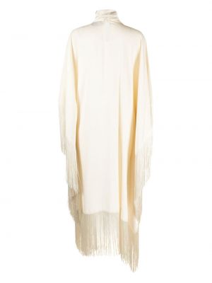 Sukienka midi z krepy Taller Marmo biała