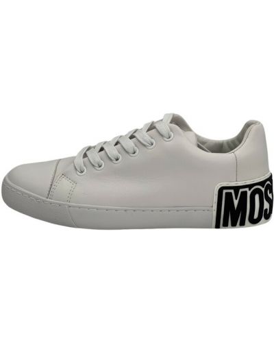 Sneakersy na obcasie Moschino, biały