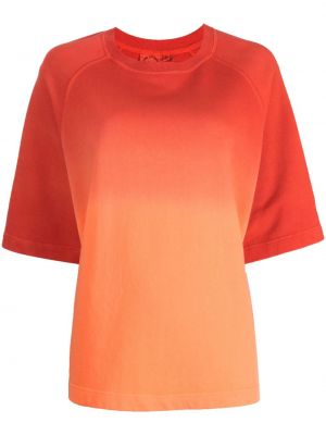 Bavlnené tričko The Upside oranžová