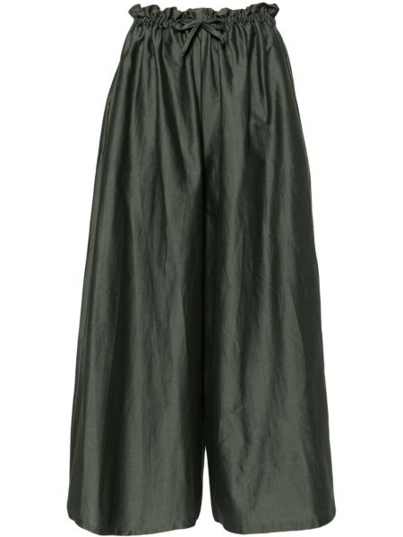 Spodnie relaxed fit Société Anonyme zielone