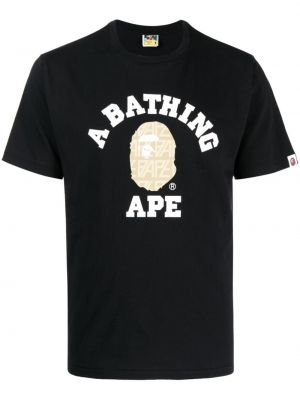 Mustriline puuvillased t-särk A Bathing Ape® must