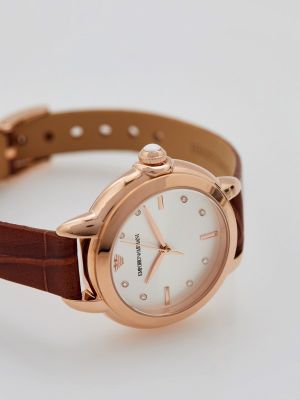 Часы Emporio Armani коричневые