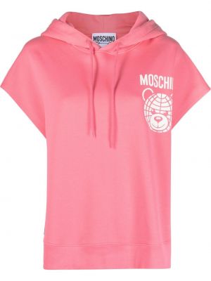 Kort tröja Moschino rosa