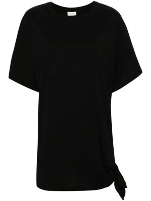 Medvilninis marškinėliai Dries Van Noten juoda
