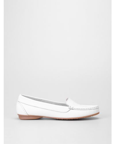Мокасины Filipe Shoes белые