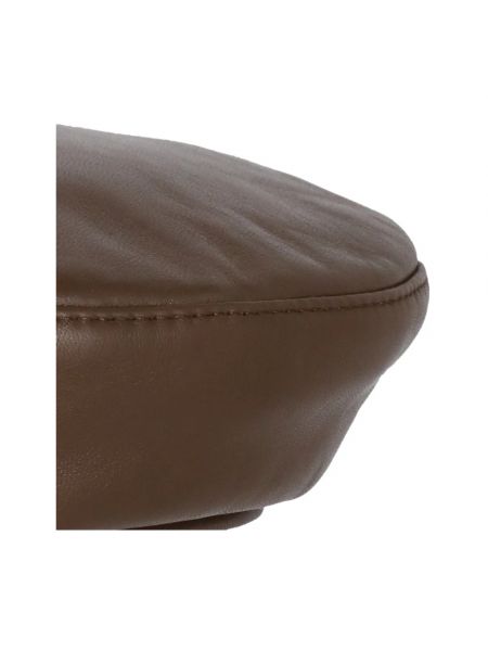 Sombrero de cuero de algodón Ruslan Baginskiy marrón