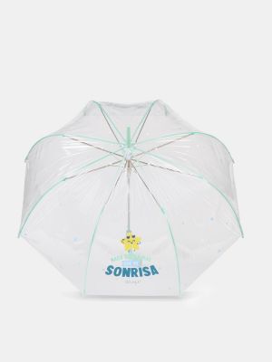Paraguas transparente Mr. Wonderful verde