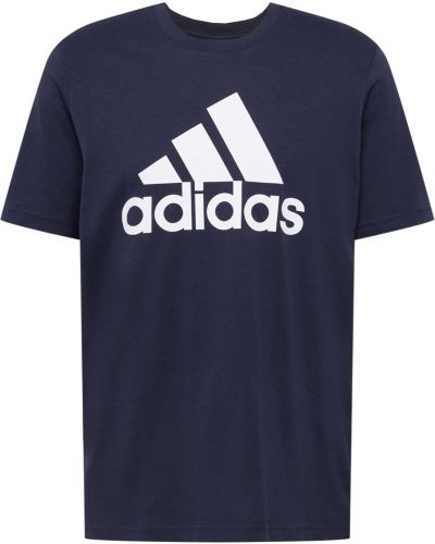 Тениска от джърси Adidas Sportswear синьо