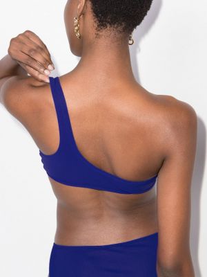 Bikini asymetryczny Isabel Marant Etoile niebieski