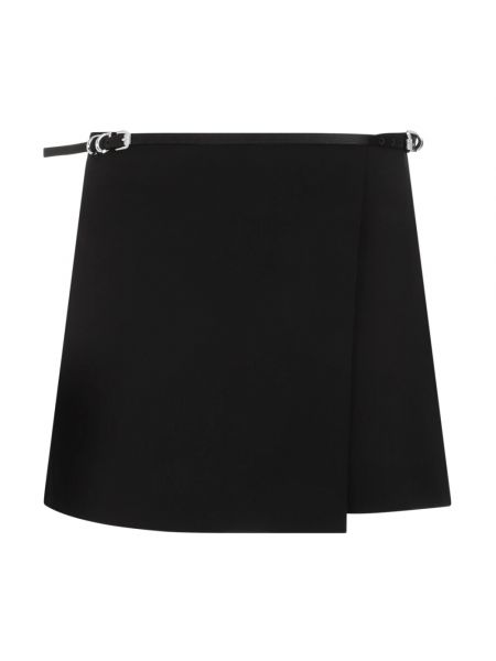 Zawijana spódnica Givenchy czarna