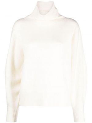 Vuneni džemper od kašmira Zimmermann bijela