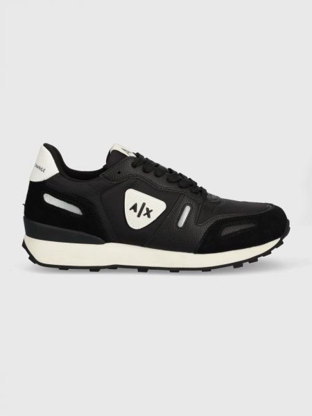 Sneakers boty Armani Exchange černá barva