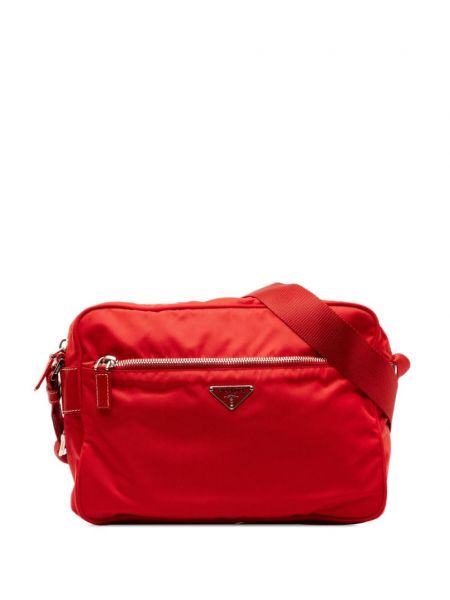 Чанта през рамо Prada Pre-owned червено