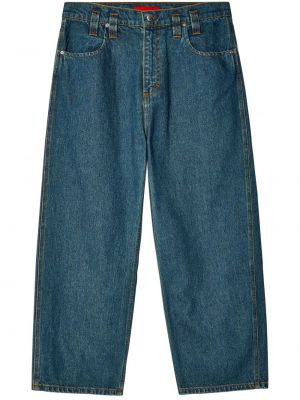 Jeans large Eckhaus Latta bleu