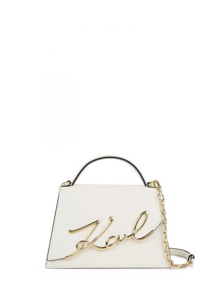 Чанта през рамо Karl Lagerfeld Бяло