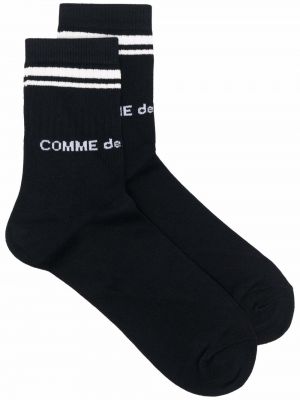 Calcetines con estampado Comme Des Garçons Homme Plus negro