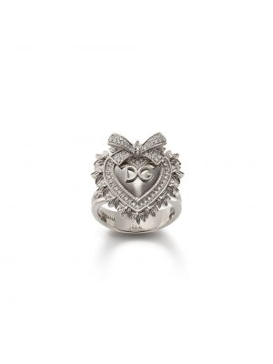 Szív mintás gyűrű Dolce & Gabbana
