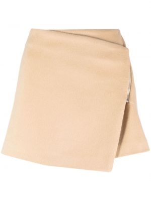 Asimetrična mini suknja Ixiah smeđa